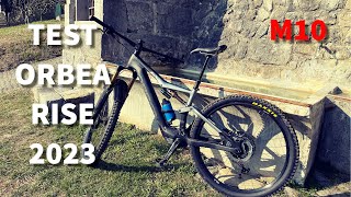 Video Test Orbea Rise 2023 M10 [upl. by Ittak642]