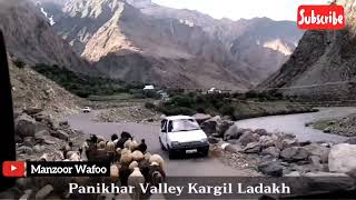 Panikhar Village Suru valley kargil ladakh jammu and kashmir [upl. by Kacerek]