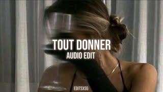 Tout donner  Maître Gims  edit audio [upl. by Tapes286]