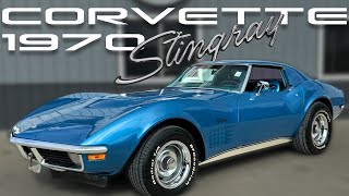 RARE 1970 Corvette Stingray 454 LS5 SOLD at Coyote Classics [upl. by Salina]