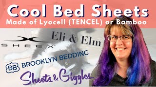 REVIEW Sleep cool with bed sheets made of Lyocell or Bamboo  Best sheet sets 2020 [upl. by Akemrej]