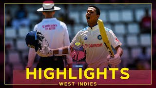 Highlights  West Indies v India  Jaiswal amp Rohit Hit Tons  1st Cycle Pure Agarbathi Test Day 2 [upl. by Ekihc669]