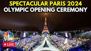 Paris Olympics 2024 LIVE Kicks Off With Lavish Boat Parade Celine Dion Musical Performance  N18G [upl. by Chew]