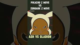 Pikachu vs Zoroark Zoroark z move [upl. by Mavis712]