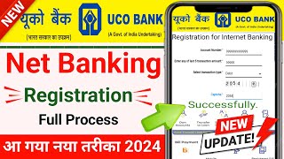 UCO Net Banking Registration 2024  How to registration in uco net banking in hindiSSM Smart Tech [upl. by Niryt]