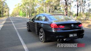 BMW M6 Gran Coupe engine sound and 0100kmh [upl. by Nuavahs]