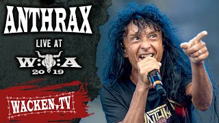 Anthrax  3 Songs  Live at Wacken Open Air 2019 [upl. by Tonkin]