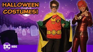 DC Super Hero Halloween Costumes  DC KIDS SHOW [upl. by Sissel800]