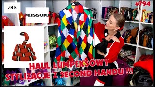 HAUL LUMPEKSOWY  WYJĄTKOWE NIEPOWTARZALNE UBRANIA I DODATKI Z SECOND HANDU❤️ 794 [upl. by Asilat]