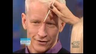 Lavedo Cosmetics Anderson Cooper with Dermaflage 遮疤矽膠 [upl. by Aicnatsnoc]