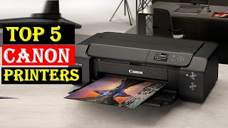 ✅ Top 5 Best Canon Printers in 2024 – Reviews and Comparison  Best Canon Printer in 2024 [upl. by Jehiel956]