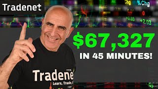 Day Trading for 67327 in 45 Minutes [upl. by Corilla]