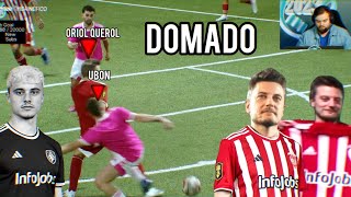 ORIOL QUEROL DOMANDO A CRISTIAN UBON EN EL IBAINEFICO DE LA KINGS LEAGUE ORIOL ES ANIQUILADOR [upl. by Nahtad]