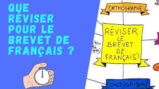 BREVET de FRANÇAIS  le programme de révisions pour 2024 [upl. by Jules]