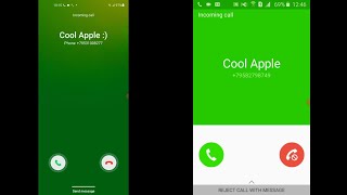 Samsung Galaxy A11 vs Samsung Galaxy J1  double incoming calls 📞 [upl. by Nylirehc]