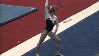 Svetlana Boguinskaia  Floor Exercise  1995 Visa Challenge  Women [upl. by Acinot545]