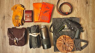 Bushcraft Haversack amp Belt Kit Load Out Winter 2023 [upl. by Guise744]