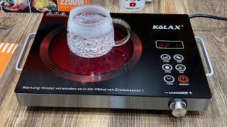 Kolax 2200W high quality electric stove digital display Germany electric stove [upl. by Stieglitz]