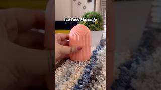 Ice Face Massage🥰  shorts ytshorts face skin youtube [upl. by Bettina224]