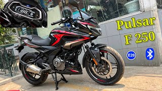 2024 New Pulsar F250 Bs6 Detailed Review  New Features On Road Price Digital Meter [upl. by Nork]