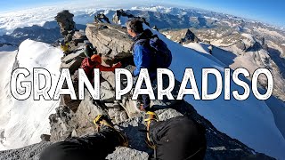 Gran Paradiso Summit Traverse 4061m [upl. by Hpeseoj]