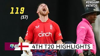 west indies vs england 4th t20 2023 highlights  wi vs eng 2023  wi vs eng 4th t20 highlights [upl. by Aimal]