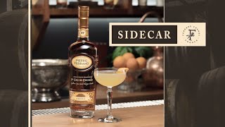 How to make a Sidecar I Ferrand Cognac [upl. by Elatia]