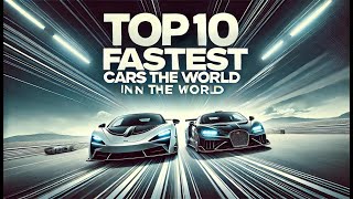 Top 10 Fastest Cars in the World  Ultimate Speed Machines [upl. by Anerb]