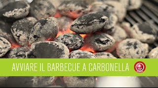 Avviare il barbecue a carbonella Italiano [upl. by Arabella]