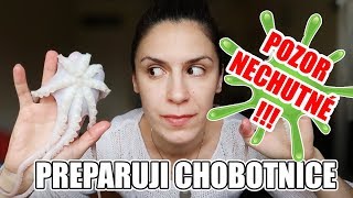 NEJNECHUTNĚJŠÍ VIDEO🤢KUCHÁM CHOBOTNICE 🐙CHOBOTNICOVÝ SALÁT [upl. by Dimitris]