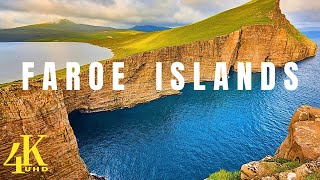 Faroe Islands Denmark 🇫🇴 4k  Drone footage [upl. by Kennith]