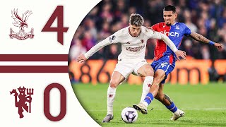 Crystal Palace 40 Man Utd  Match Recap [upl. by Deeann]