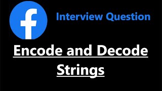 Encode and Decode Strings  Leetcode 271  Python [upl. by Amsa]