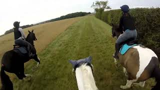 Thurlow Hunt Ride 2024  Chris and Dannys POV [upl. by Newkirk]