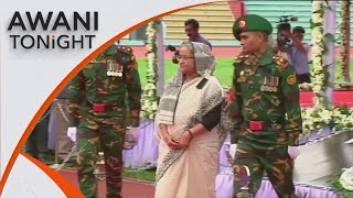 AWANI Tonight Bangladesh PM resigns flees country amid fresh protests [upl. by Bikales]