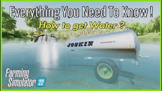 Mastering Water In Fs22 Ultimate Farming Simulator 22 Guide [upl. by Ecinrev962]