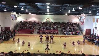 Arcadia High School Varsity Cheer Winter Pep Assembly 2019 [upl. by Suhpoelc]