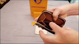 Unboxing LV zippy coin purse louisvuitton dubaimall [upl. by Atinyl394]