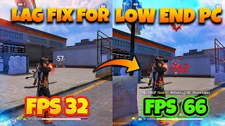 Top 5 tips and tricks to fix LAG in Free Fire Low End PC [upl. by Rafaelle]