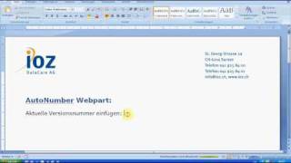 SharePoint Webpart zur automatischen Nummerierung [upl. by Leahcimdivad480]