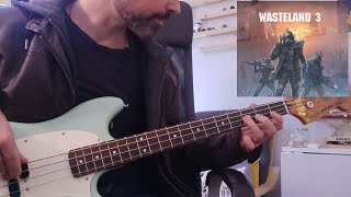 Wasteland 3 Ending Song Spoilers  Country Bass Guitar Cover [upl. by Nim]