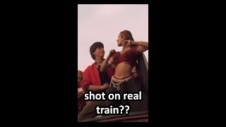 Chaiyya Chaiyya song Real TRAIN pe shoot kiya tha shorts [upl. by Agostino586]