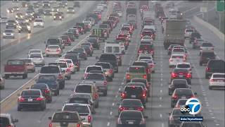 LA traffic is worst in world for 6th straight year report says  ABC7 [upl. by Sixela455]