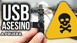 LA VERDAD USB ASESINO puesto A PRUEBA 🔥 PC MacBook iPhone Samsung etc USB KILLER 2023 [upl. by Namharludba128]