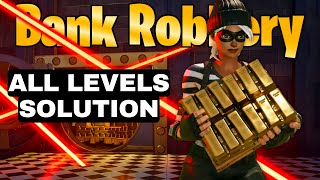 Fortnite Bank Robbery Escape 2 Tutorial Code 381632025368 [upl. by Ahsratal260]