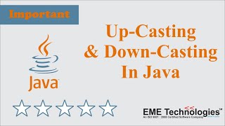 Up casting and Down casting in Java [upl. by Jeannine]