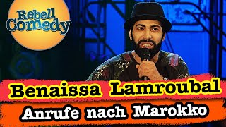 Mit Verwandten im Ausland telefonieren  Benaissa Lamroubal  RebellComedy [upl. by Divadnahtanoj]