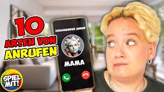 10 Arten von Telefonaten 📞😱 [upl. by Eibob]