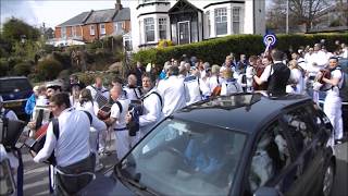 Padstow May Day  The Obby Oss Festival Metropole Hotel Blue Oss Padstow 2018 [upl. by Hein]