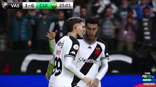 PES 2021 simulação gameplay Vasco vs Cuiaba gameplay [upl. by Anohsal]